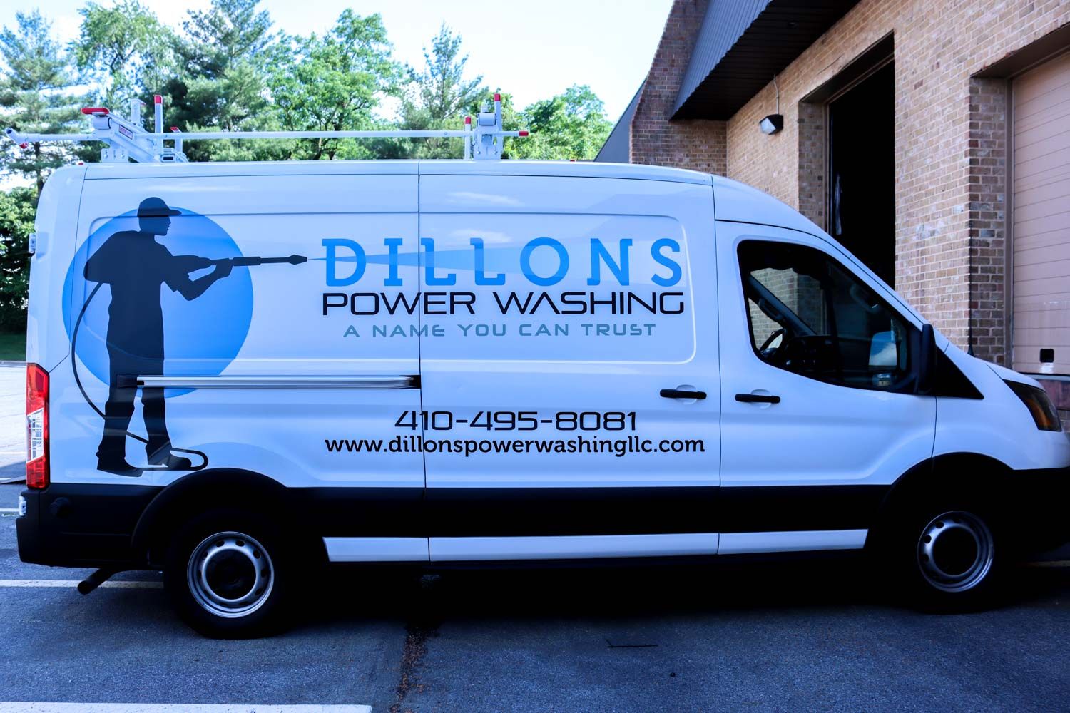 Ultimate House Wash Van Custom pressure washer rig Atlantic